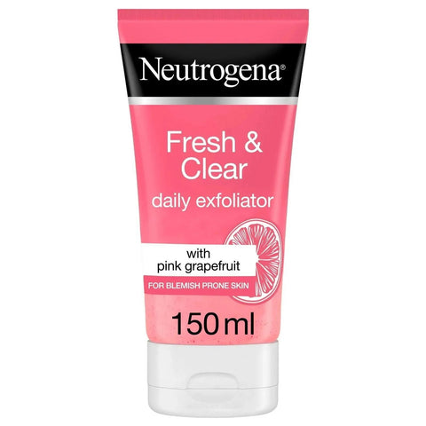 NEUTROGENA, FACIAL SCRUB, VISIBLY CLEAR, PINK GRAPEFRUIT, 150ML