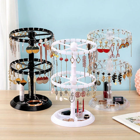 Rotatable Jewelry Display Rack