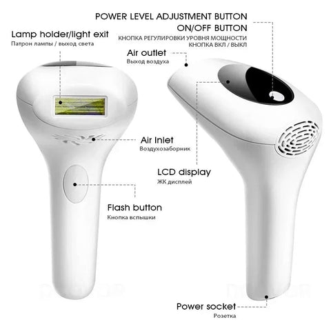 Laser Hair Removal Epilator
