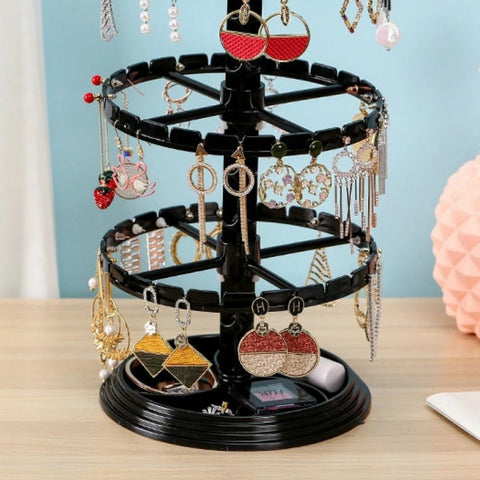 Rotatable Jewelry Display Rack
