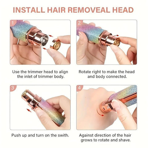 Facial Hair Removal and Eyebrow Shaver