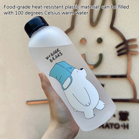 We Bare Bear  Water Bottle 1000ml