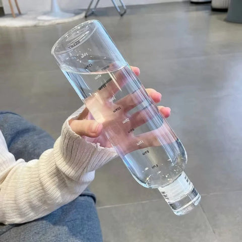 Transparent Plastic Sport Water Bottle 500ml