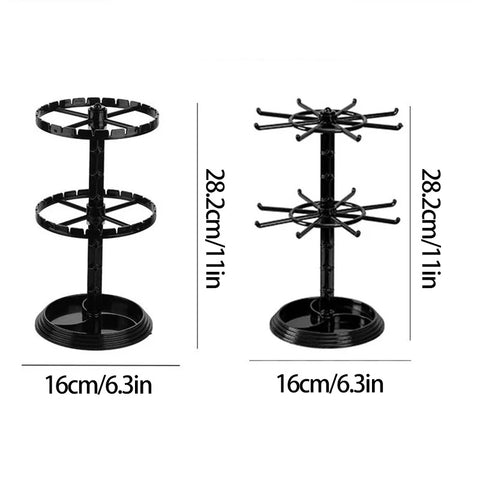 Rotatable Jewelry Display Rack