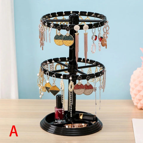 Rotatable Jewelry Display Rack
